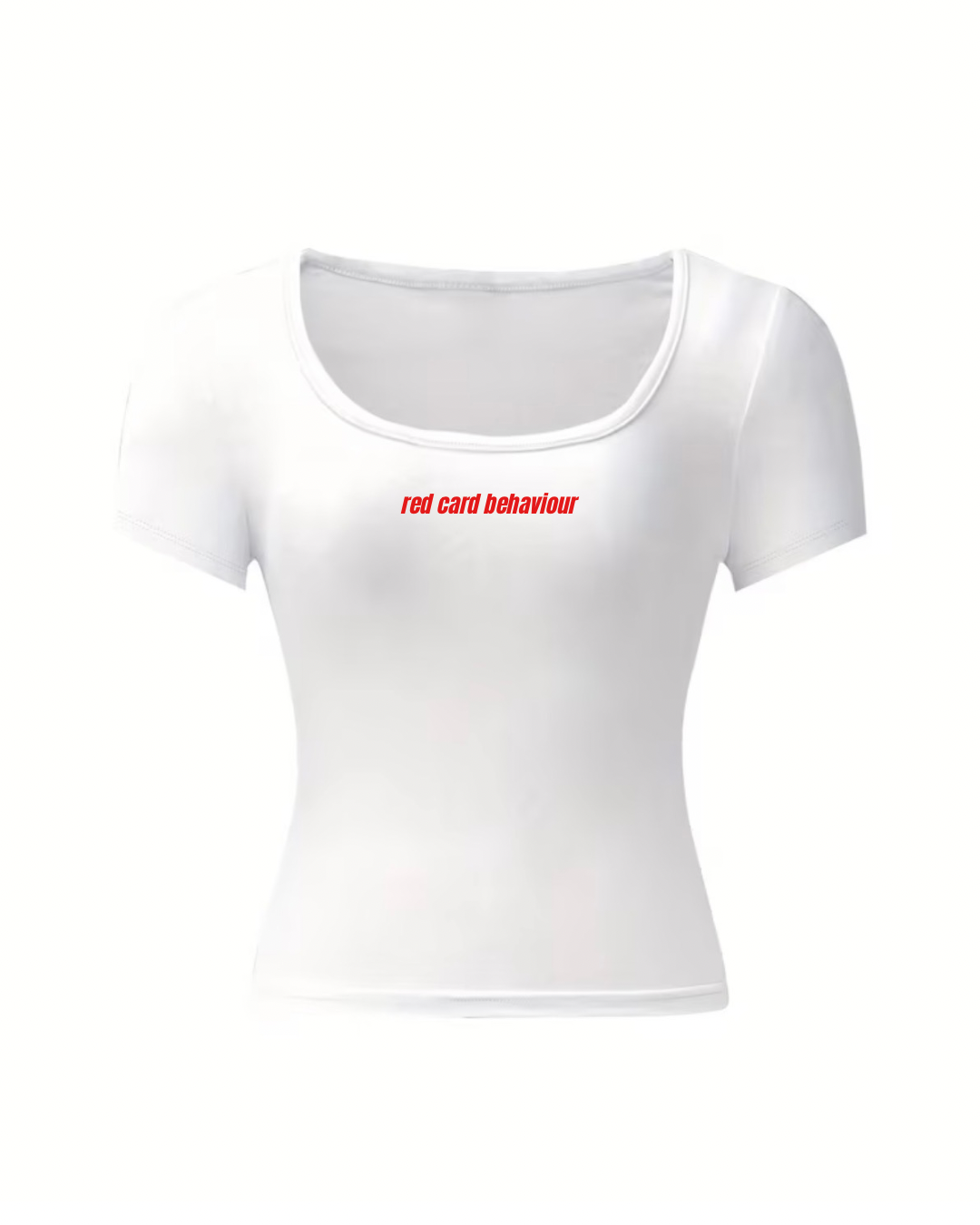RED CARD BEHAVIOUR BABY TEE