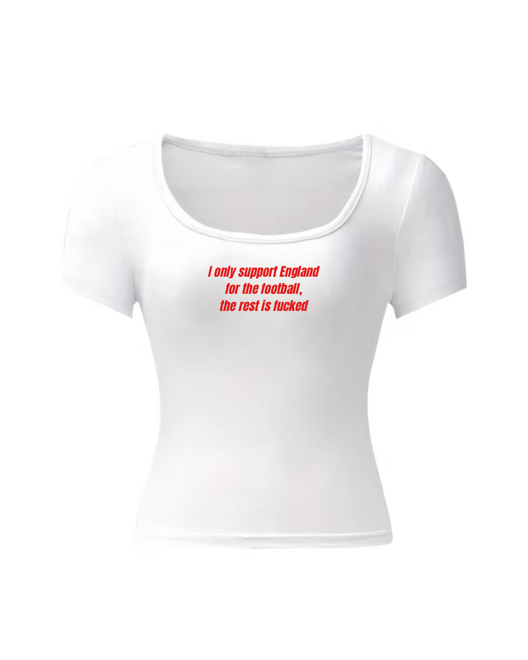 ONLY SUPPORT ENGLAND BABY TEE