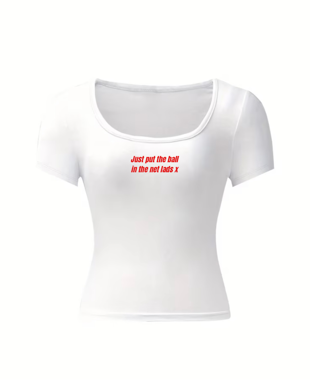 PUT THE BALL IN THE NET BABY TEE